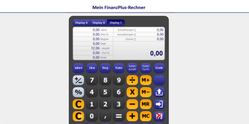 Finanzplus-Rechner